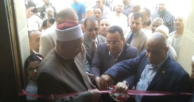 صور.. محافظ الإسكندرية يفتتح مسجد إنجا هانم الاثرى بعد انتهاء ترميمه