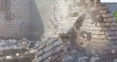 صور.. مدينة أشمون تطلق حملة مكبرة لازالة  التعديات على الاراضى الزراعية