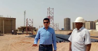وزير الرياضة يتفقد مضمار الدرجات والفروسية باستاد القاهرة.. صور