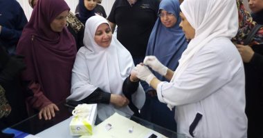 رئيس مدينة قليوب تشارك بحملة فيروس سى.. وتؤكد: عملت تحليل لحث المواطنين على المبادرة