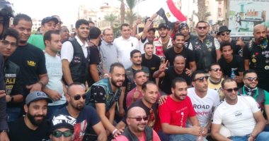 وزارة الشباب والرياضة ترعي رالي للدراجات النارية بالغردقة 