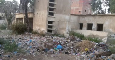 مبنى مهجور يتحول إلى وكر لتعاطى المخدرات بأبو المطامير فى البحيرة