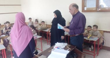 وكيل تعليم الغربية يتفقد سير العملية التعليمية بالمدارس.. صور