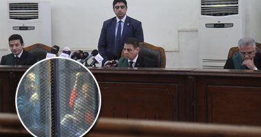 "جنايات القاهرة" تعيد فتح باب المرافعة فى قضية أحداث مكتب الإرشاد.. تعديل الاتهام لمتهمين من قتل عمد لضرب أفضى إلى موت.. وظهور "البلتاجى" و"العريان" وأسامة ياسين ببدلة "إعدام رابعة".. والمحكمة تؤجل لـ7 أكتوبر