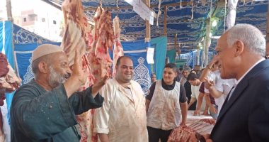 محافظ الجيزة يفتتح معرض للسلع الغذائية بمركز ومدينة منشأة القناطر