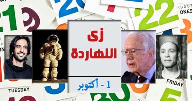 زى النهاردة.. 10 أحداث هامة تحمل تاريخ 1 أكتوبر × ذاكرة التاريخ.. الأمم المتحدة تحتفل باليوم العالمى للمسنين.. "ناسا" تطلق برامجها الفضائية.. الفنان رؤوف مصطفى يرحل فى يوم ميلاده.. وتأسيس جمهورية الصين.. صور