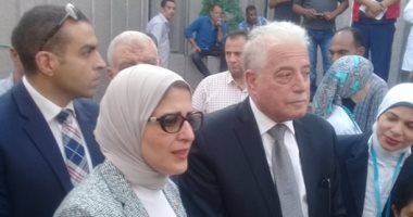 وزيرة الصحة للمواطنين: انزلوا واكشفوا على فيروس سى مش هتخسروا حاجة