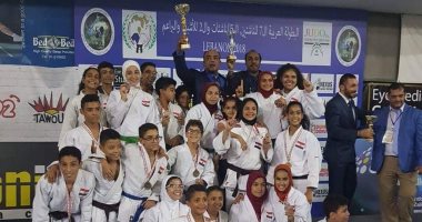 العبور يتوج بالمركز الأول فى البطولة العربية للجودو بلبنان 