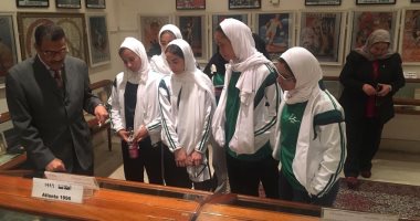 صور.. منتخب سيدات السعودية للسلاح فى ضيافة اللجنة الأولمبية
