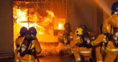 إصابة 5 أفراد من الدفاع المدني السعودى أثناء مكافحة حرائق غابات