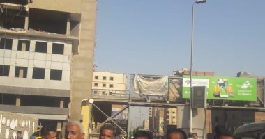 فيديو وصور .. البدء فى إزالة عقارين مخالفين فى أرض اللواء بالجيزة