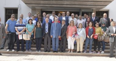  مميش يستقبل الجمعية العربية للملاحة للتعرف على مشروع قناة السويس الجديدة 
