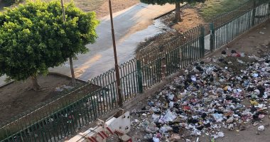 قارئ يشكو من انتشار القمامة بحلوان