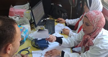 صور.. مبادرة الرئيس للقضاء على فيروس سى تواصل عملها بالقليوبية