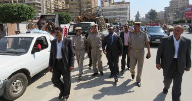 صور.. مدير أمن الغربية يقود حملة مكبرة بمراكز المحلة وطنطا والسنطة