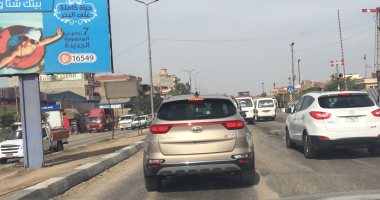 اضبط مخالفة.. سيارة ملاكى بدون لوحات على طريق المحلة - طنطا بالغربية