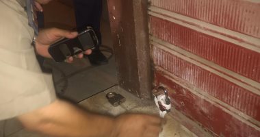  تشميع مقاهى بدون ترخيص فى حملة لشرطة المرافق بالمحلة