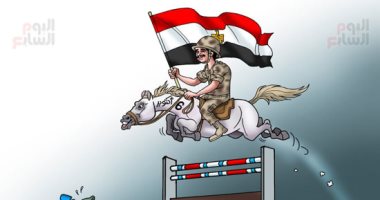 أسود الجيش المصرى يعبرون حاجز الهزيمة ويلاحقون جنود العدو فى ذكرى نصر أكتوبر