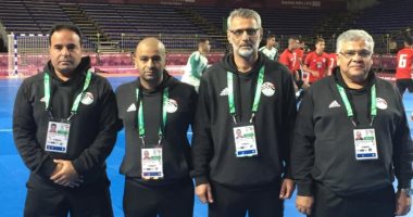منتخب الصالات يخوض أولى تدريباته استعداداً لمباراة الافتتاح أمام الأرجنتين