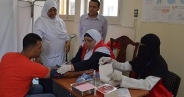 توقيع الكشف الطبى على 62801 مواطن خلال حملة القضاء على فيروس سى بدمياط