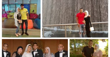 قصة صور .. شاهد النصف الحلو فى حياة نجم الأهلى مؤمن زكريا