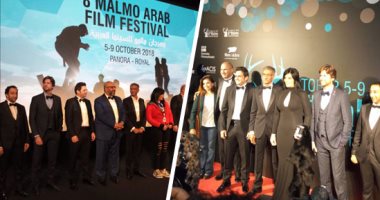 اليوم الأول من مهرجان مالمو للسينما العربية.. الجاليات تلتف حول الفيشاوى ومنة شلبي وحورية فرغلي وياسمين رئيس وشيرين رضا..المهرجان يكرم السينما المصرية والمخرج محمد خيري عليوي وحضور جماهيري كبير بعرض طلق صناعي