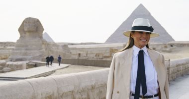 للمرة الثانية.. ميلانيا ترامب تشكر الرئيس السيسى وحرمه على حسن الإستقبال خلال زيارتها مصر