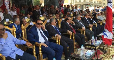 شاهد.. قيادات محافظة الغربية يشهدون الاحتفال بعيدها القومى