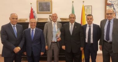  صور "ابوستيت" يجتمع مع مسئولين دوليين بروما لبحث تنمية التعاون الزراعى