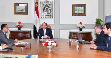 صور.. الرئيس يوجه بتطوير شركات قطاع الأعمال والتركيز على الصناعات الثقيلة