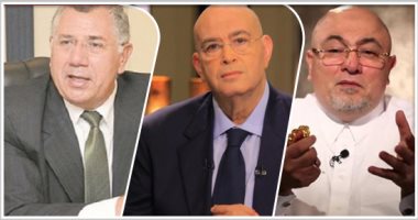 التليفزيون هذا المساء: البنك الزراعى: أجرينا تسويات لـ26 ألف مزارع بـ1.7 مليار جنيه.. الجندى: الصوفية بهم متطرفون يدعون أمورا ما أنزل الله بها من سلطان.. أديب: مسئولون أمريكيون أقنعوا قطر أنها "إسرائيل الخليج"