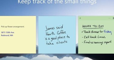 لو مابتقدرش تستغنى عنها.. Sticky notes تصل إلى هاتفك الذكى قريبًا