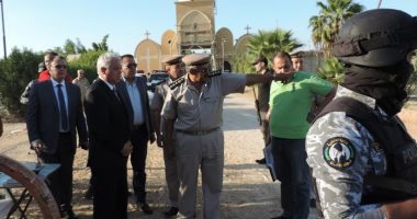مدير أمن البحيرة يتفقد الأماكن الشرطية والأديرة بوادى النطرون