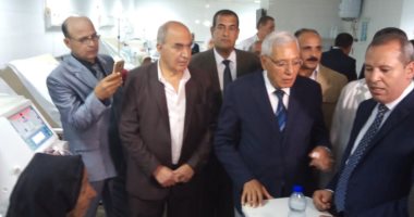 محافظ الدقهلية يفتتح العناية المركزة للأطفال بمستشفى تمى الأمديد المركزى