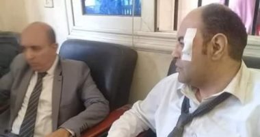 إصابة النائب نضال السعيد بكدمات بالذراع بمؤتمر بشبرا الخيمة إثر سقوط سقف القاعة