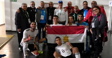 يحدث فى الأولمبياد..البعثة المصرية تحتفل بفوز منتخب الكرة الخماسية