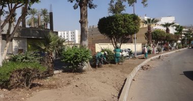 صور.. تعرف على آخر تطورات رفع كفاءة شارع خالد بن الوليد بالأقصر