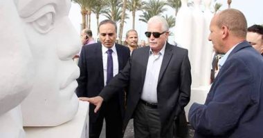 انطلاق ملتقى مصر الدولى للنحت والرسم على القوارب بشرم الشيخ
