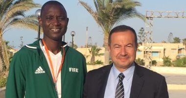 هشام صلاح مراقبا لمواجهة جنوب السودان والجابون 