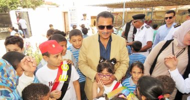 صور.. مدير أمن الإسماعيلية يتفقد عددا من المدارس