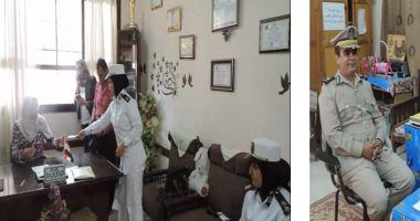 ضباط وأفراد مديريات الأمن يسددون مصروفات دارسية لطلبة غير قادرين