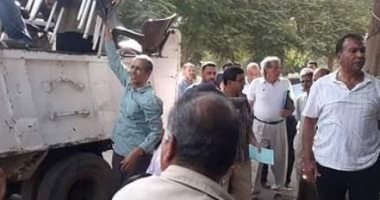 تحرير 11 محضر إشغالات فى حملة مكبرة بمركز قويسنا بالمنوفية 