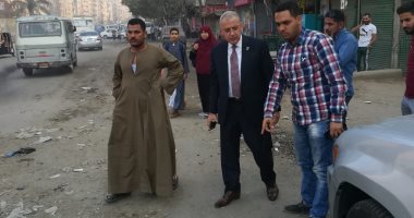 صور.. رئيس شركة مياه الشرب بالقليوبية يتفقد أعمال ربط شبرا الخيمة بالخط الجديد
