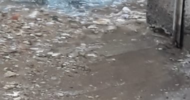 قطع مياه الشرب عن حلوان البلد بسبب كسر ماسورة مياه رئيسية