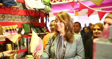 وزيرة التضامن تؤكد دعم الدولة والجمعيات الأهلية للمعارض