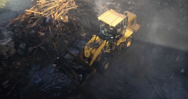 لا شبهة جنائية فى حريق مخزن بالطالبية.. والتحريات: غير مرخص