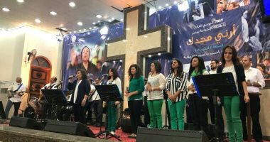 رئيس الإنجيلية يشارك بلقاء "أرنى مجدك" بحضور 5000  إنجيلى بقرية العزية أسيوط