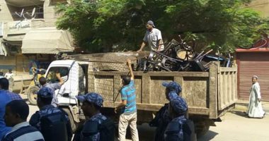  تحرير 103 محاضر  إشغال طريق فى حملة مكبرة بالمنوفية