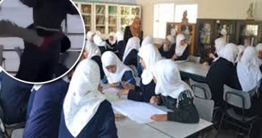 استبعاد مدرس لضربه طالبة بـ"الشلوت" .. مدير "بنها التعليمية": المعلم لدية تجاوزات كثيرة وأحيل للنيابة الإدارية والإيقاف النهائى عن العمل فى انتظاره.. وتعليم القليوبية: لا تهاون مع أى مقصر وسنضرب بيد من حديد