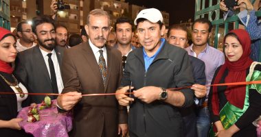 وزير الشباب والرياضة يتفقد استاد أسيوط الرياضى ويفتتح مضمار ألعاب القوى